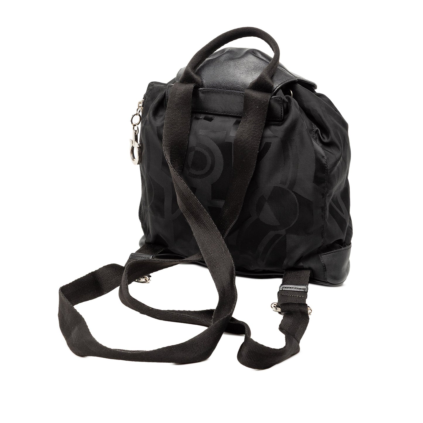 Ferragamo Printed Nylon Backpack