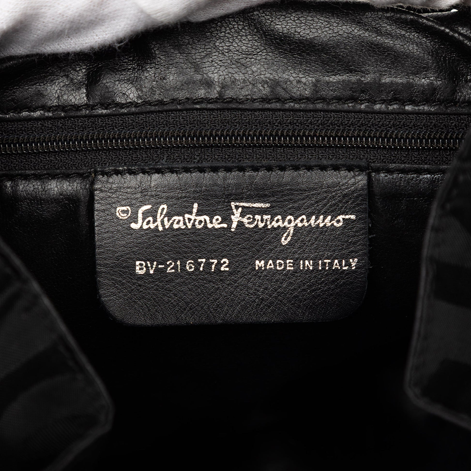 Ferragamo Printed Nylon Backpack