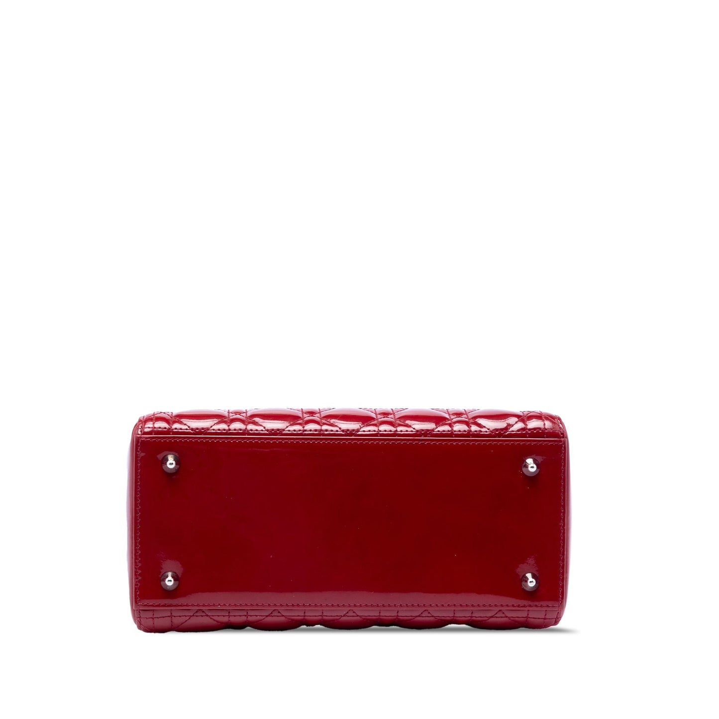 Dior Medium Patent Cannage Lady Dior