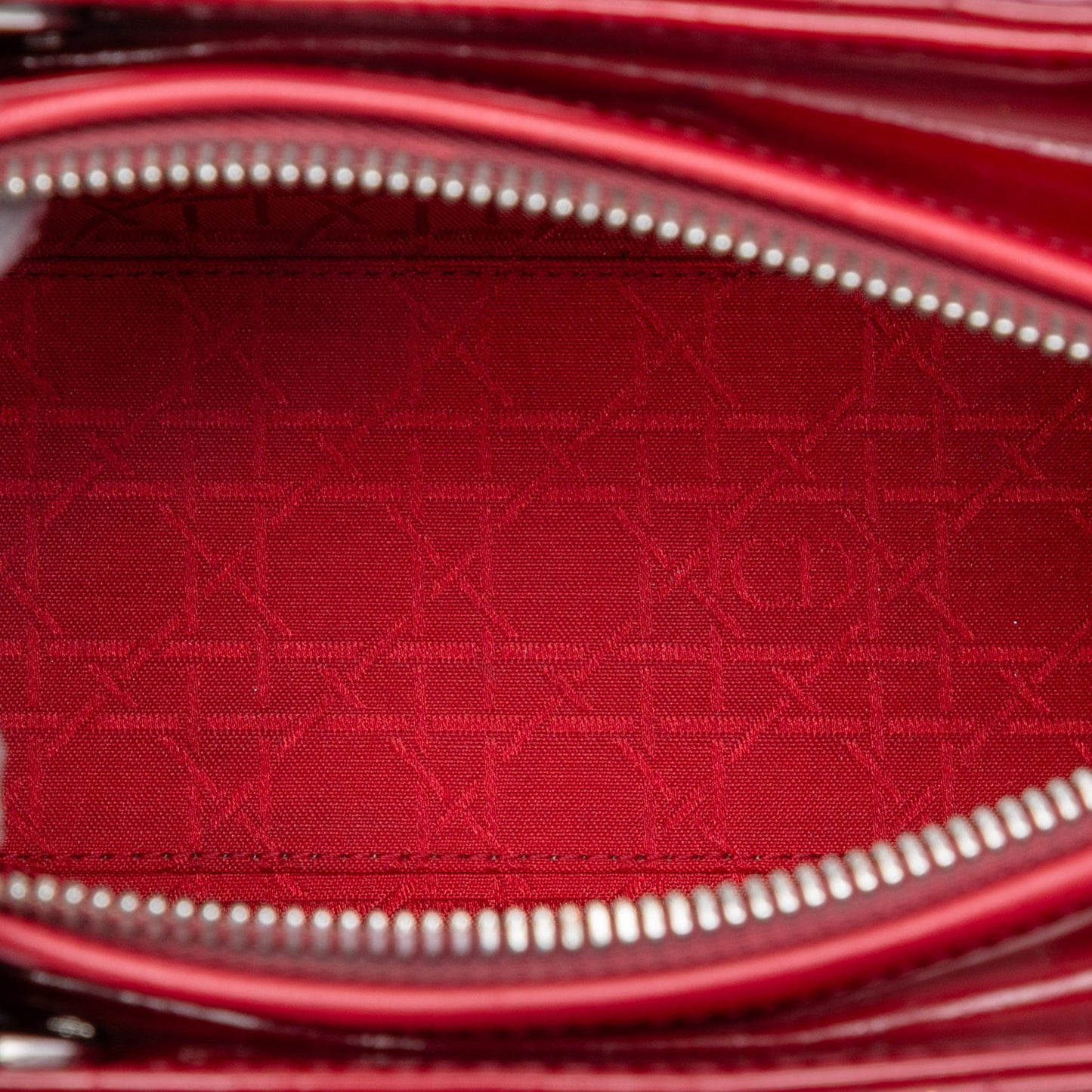 Dior Medium Patent Cannage Lady Dior