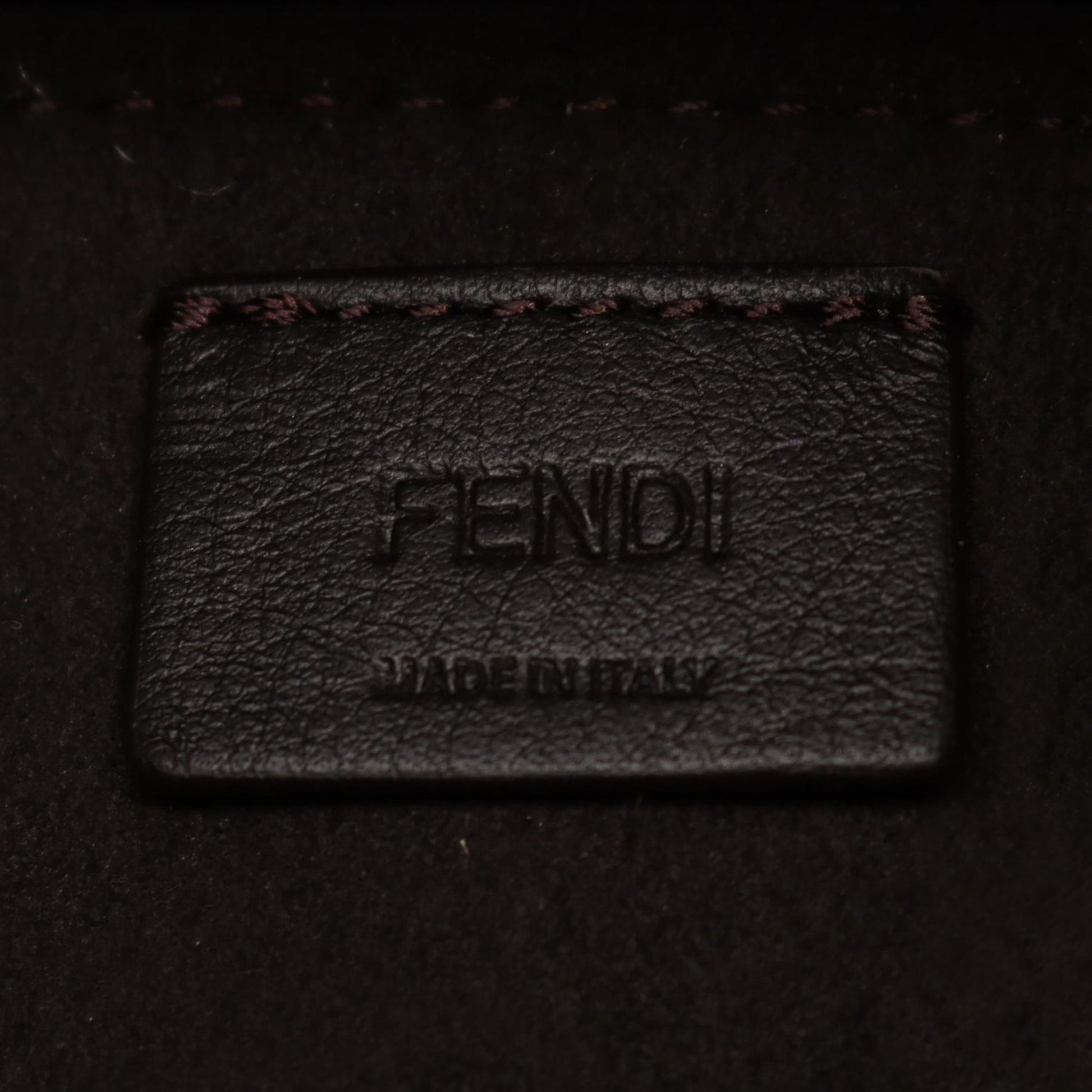 Fendi Mini Zucca Canvas Origami Shoulder Bag