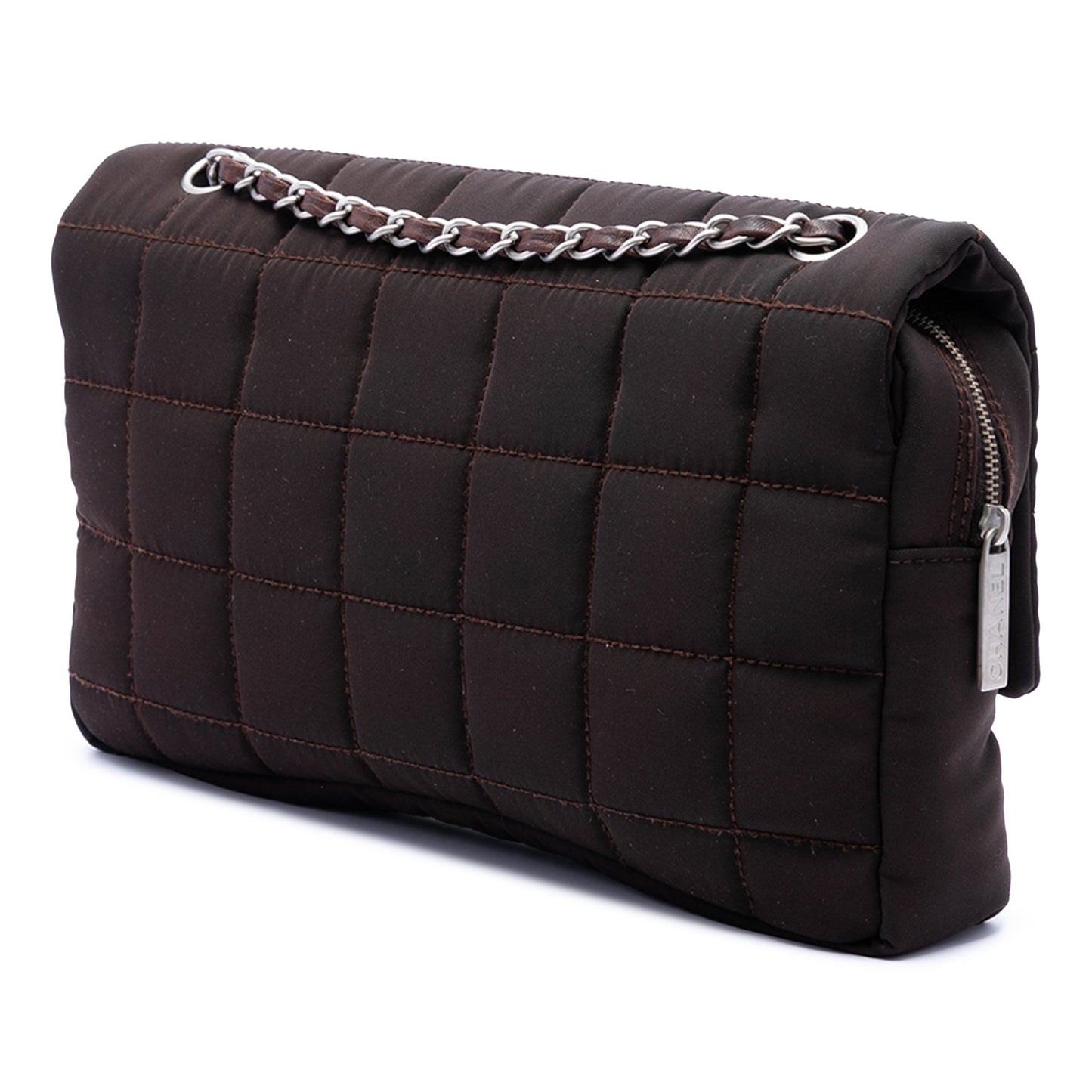 Chanel Medium Nylon Chocolate Bar Camera Flap