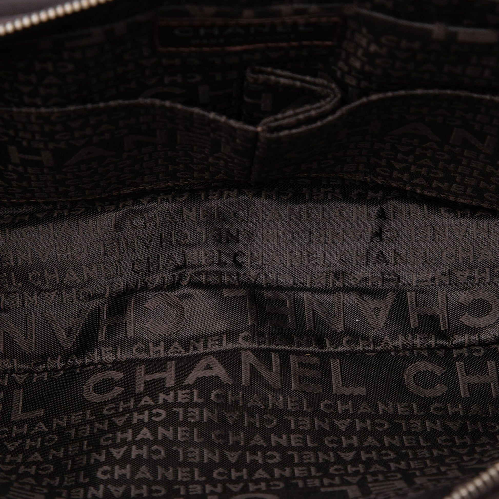 Chanel Medium Nylon Chocolate Bar Camera Flap