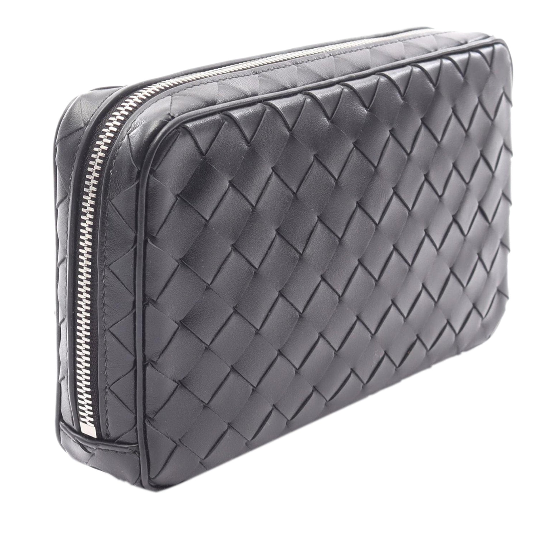 Bottega Veneta Medium Leather Intrecciato Organizer