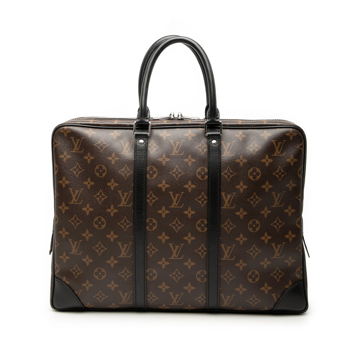 Louis Vuitton Monogram Macassar Porte Documents Voyage GM