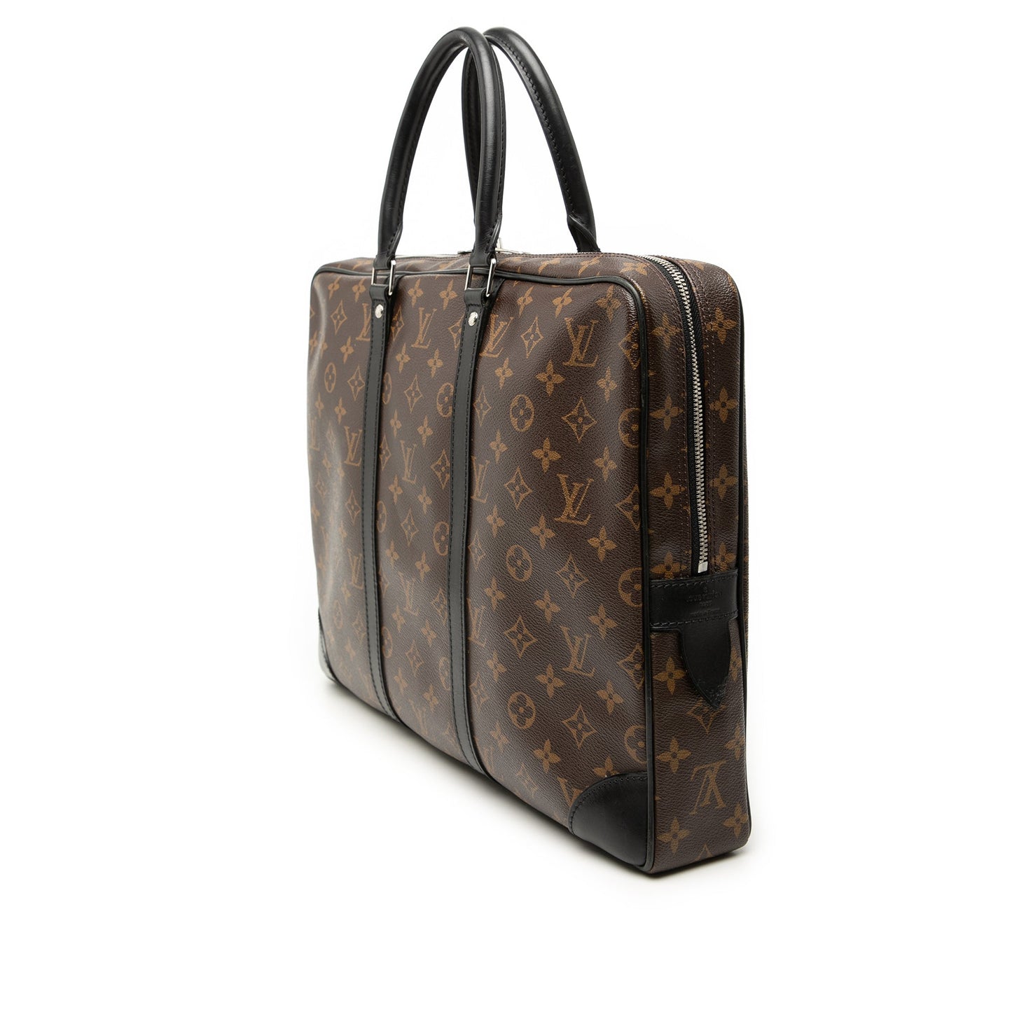 Louis Vuitton Monogram Macassar Porte Documents Voyage GM