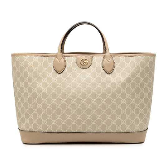Gucci Medium GG Supreme Ophidia Tote