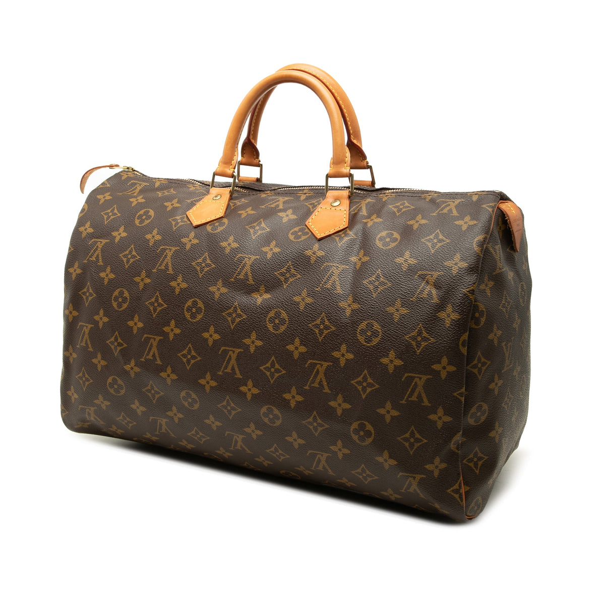 Louis Vuitton Monogram Speedy 40 — Brown