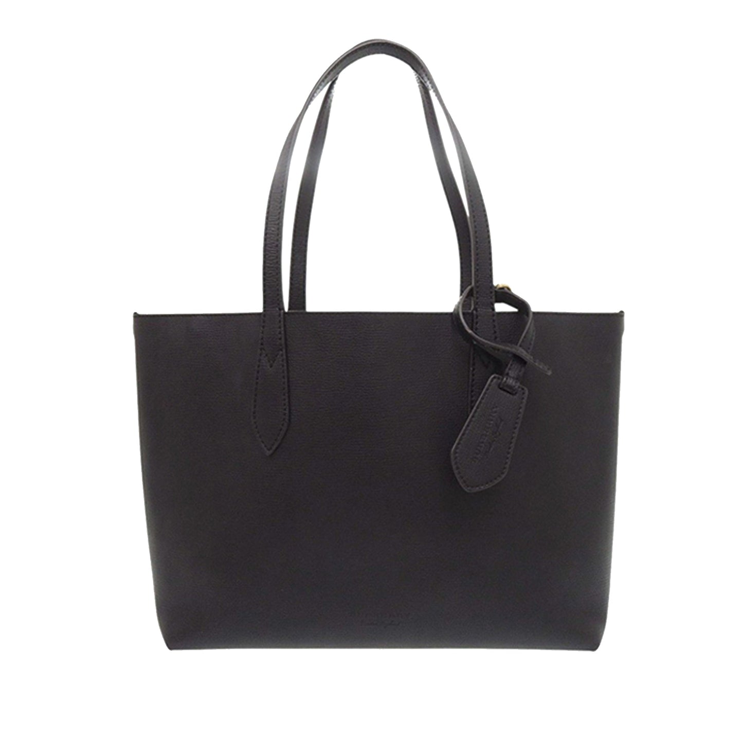 Burberry Haymarket Check Coated Canvas Reversible Tote