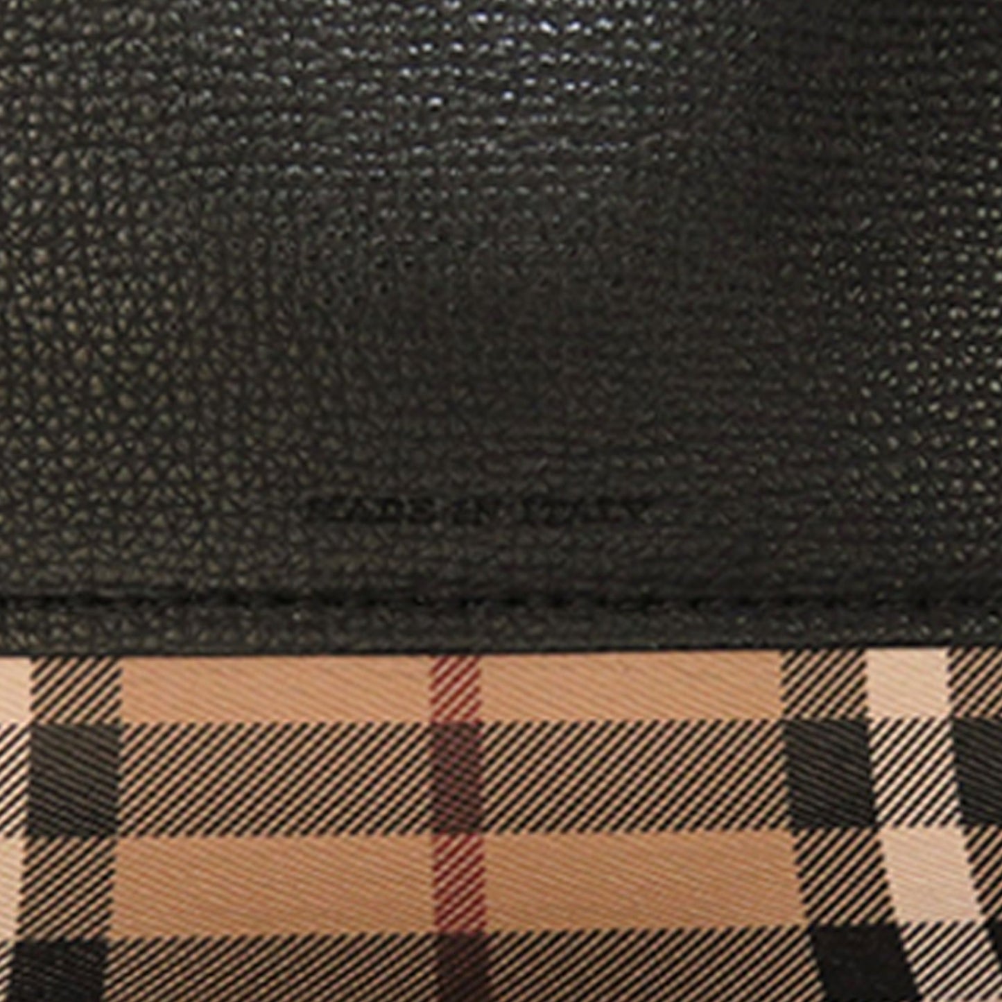 Burberry Haymarket Check Coated Canvas Reversible Tote