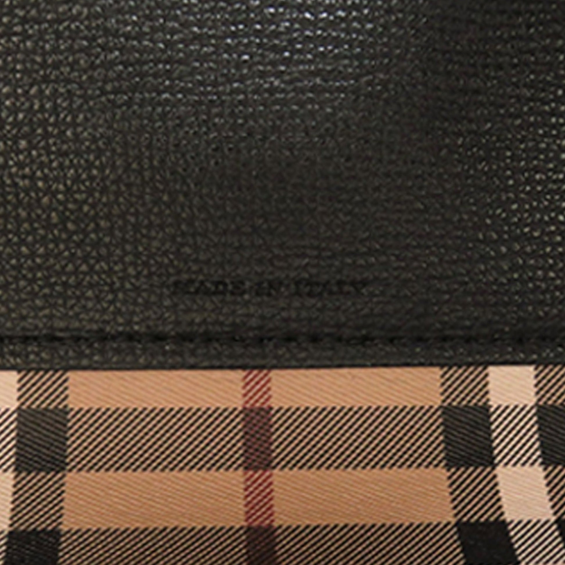 Burberry Haymarket Check Coated Canvas Reversible Tote