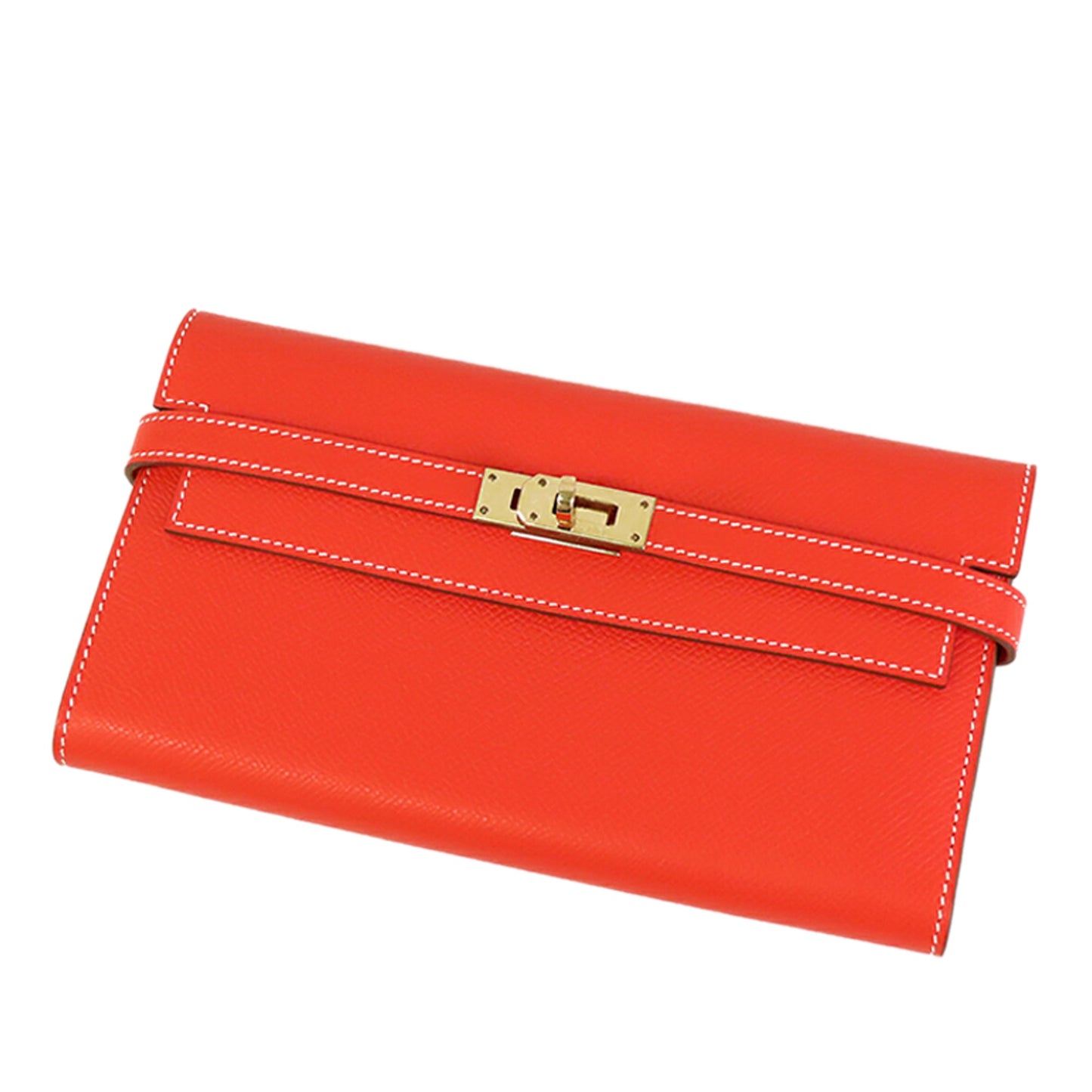 Hermès Epsom Verso Kelly To Go Wallet