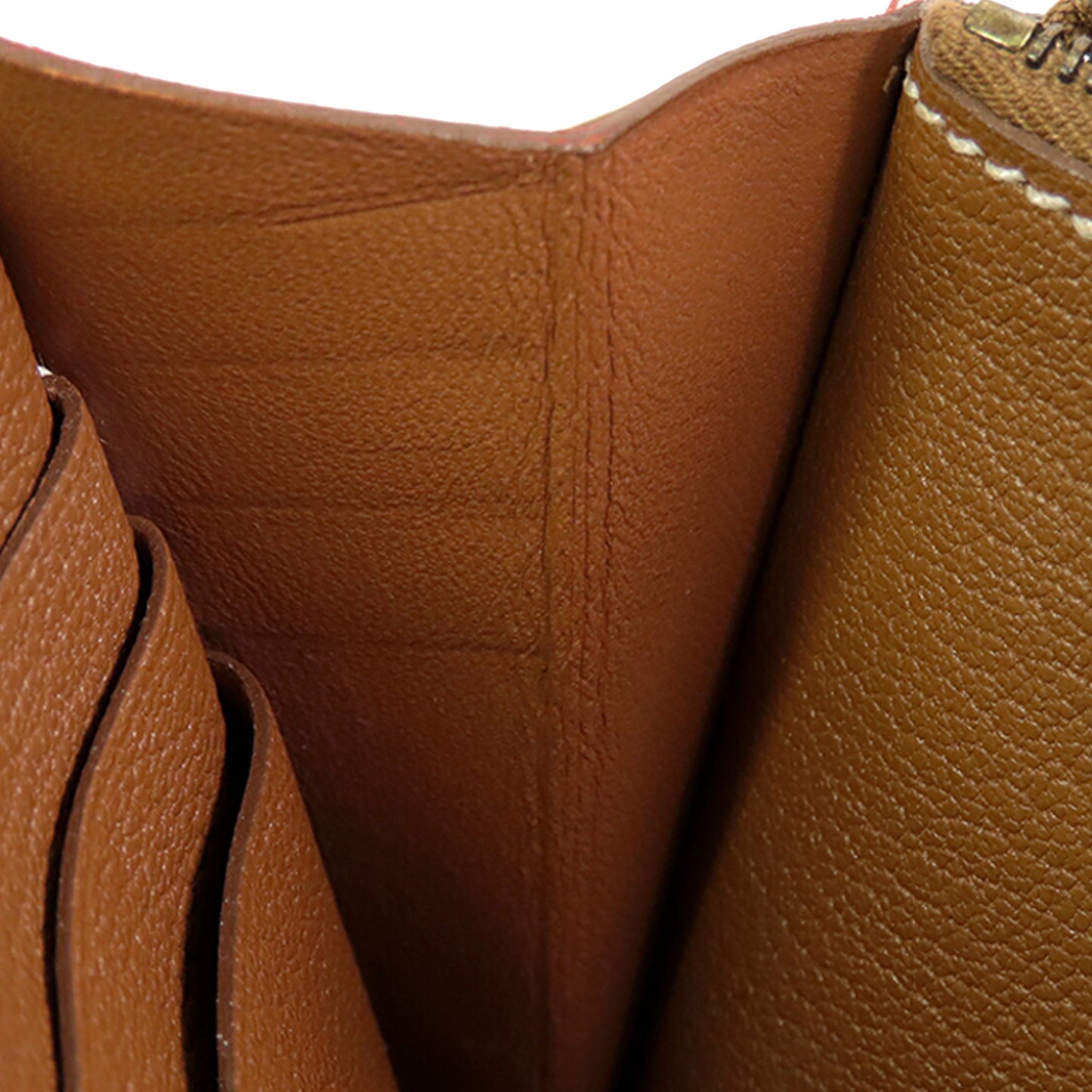Hermès Epsom Verso Kelly To Go Wallet