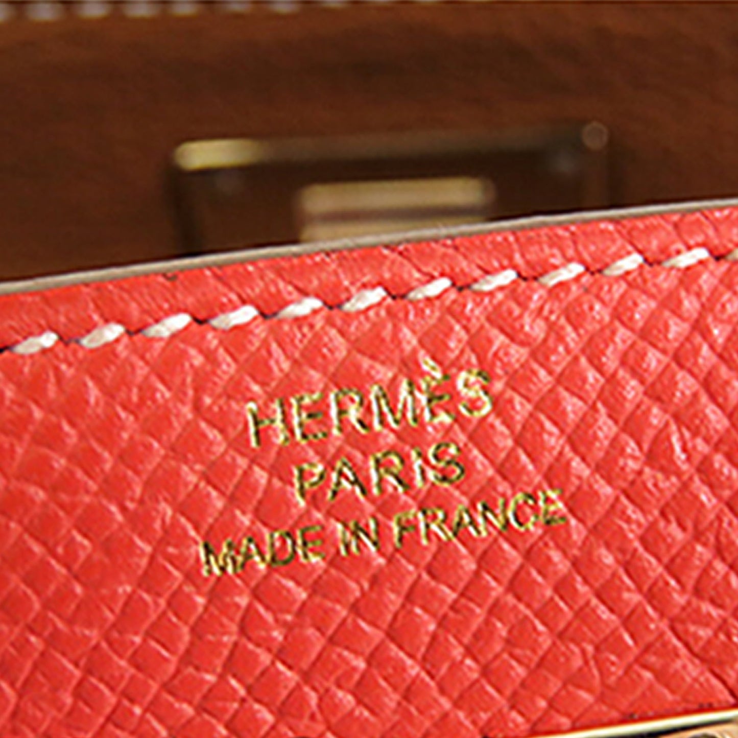 Hermès Epsom Verso Kelly To Go Wallet