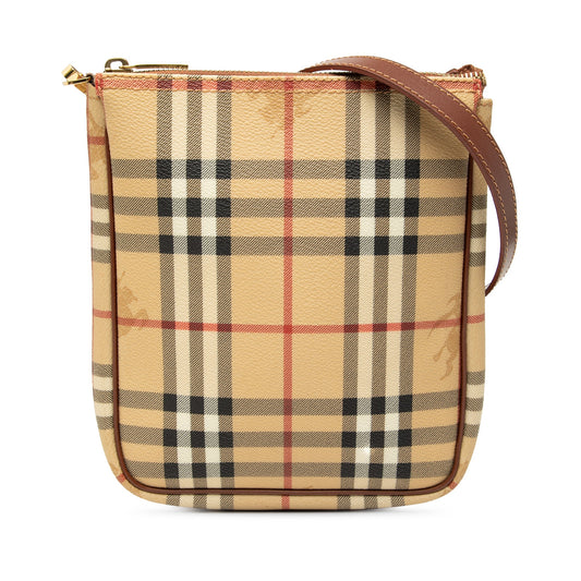 Burberry Haymarket Check Coated Canvas Crossbody