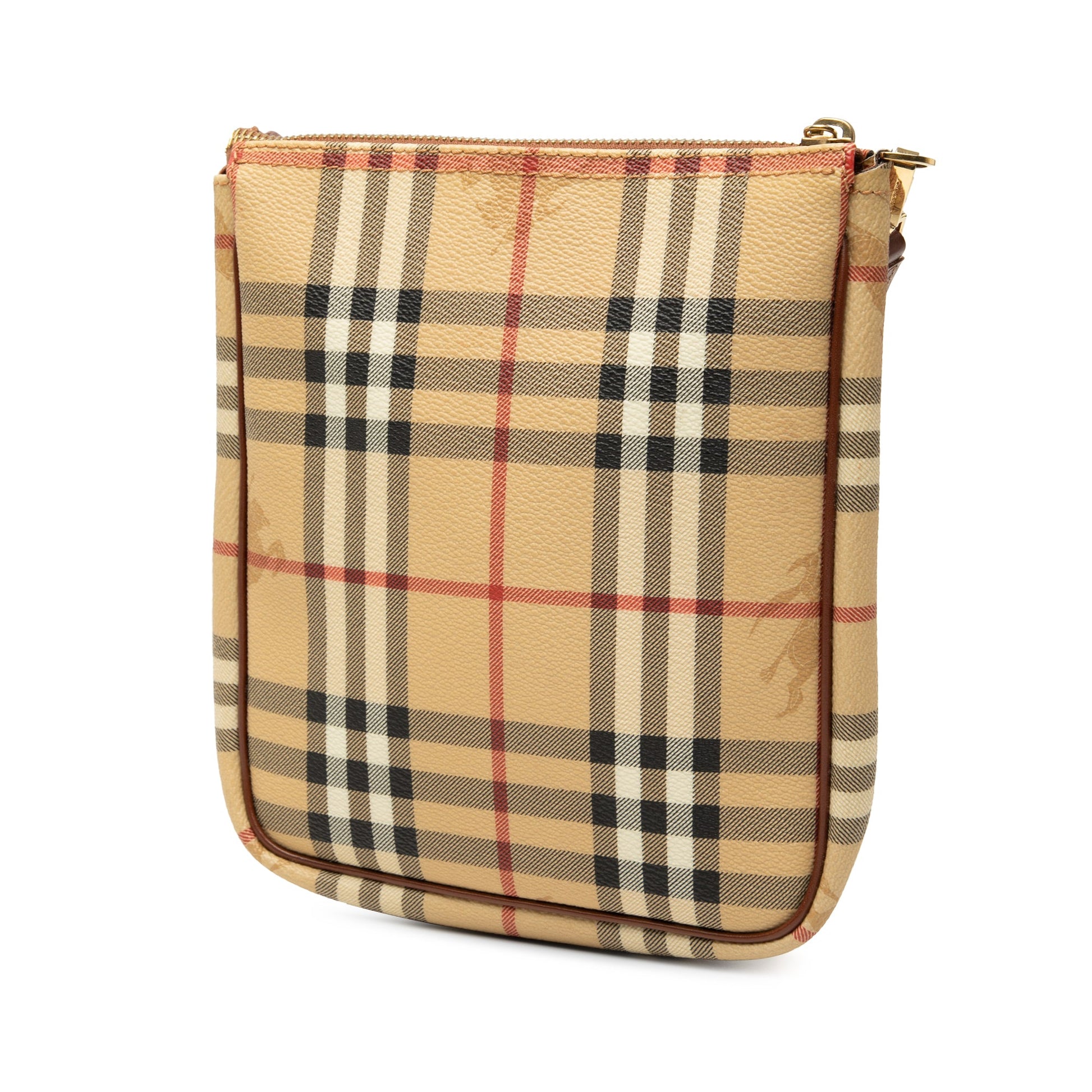 Burberry Haymarket Check Coated Canvas Crossbody