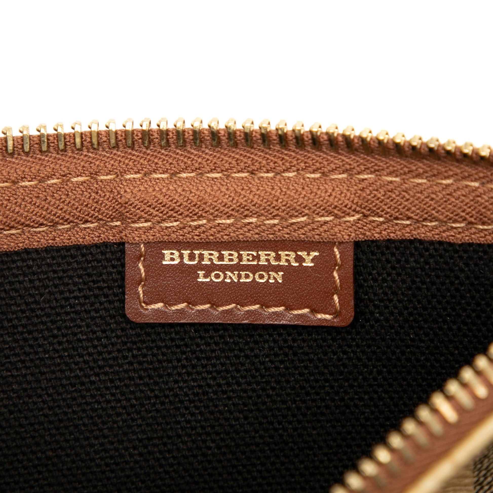 Burberry Haymarket Check Coated Canvas Crossbody