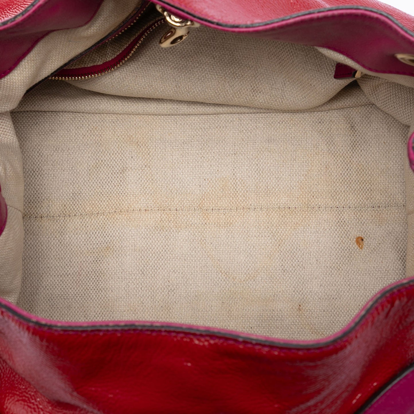 Gucci Medium Patent Soho Chain Tote