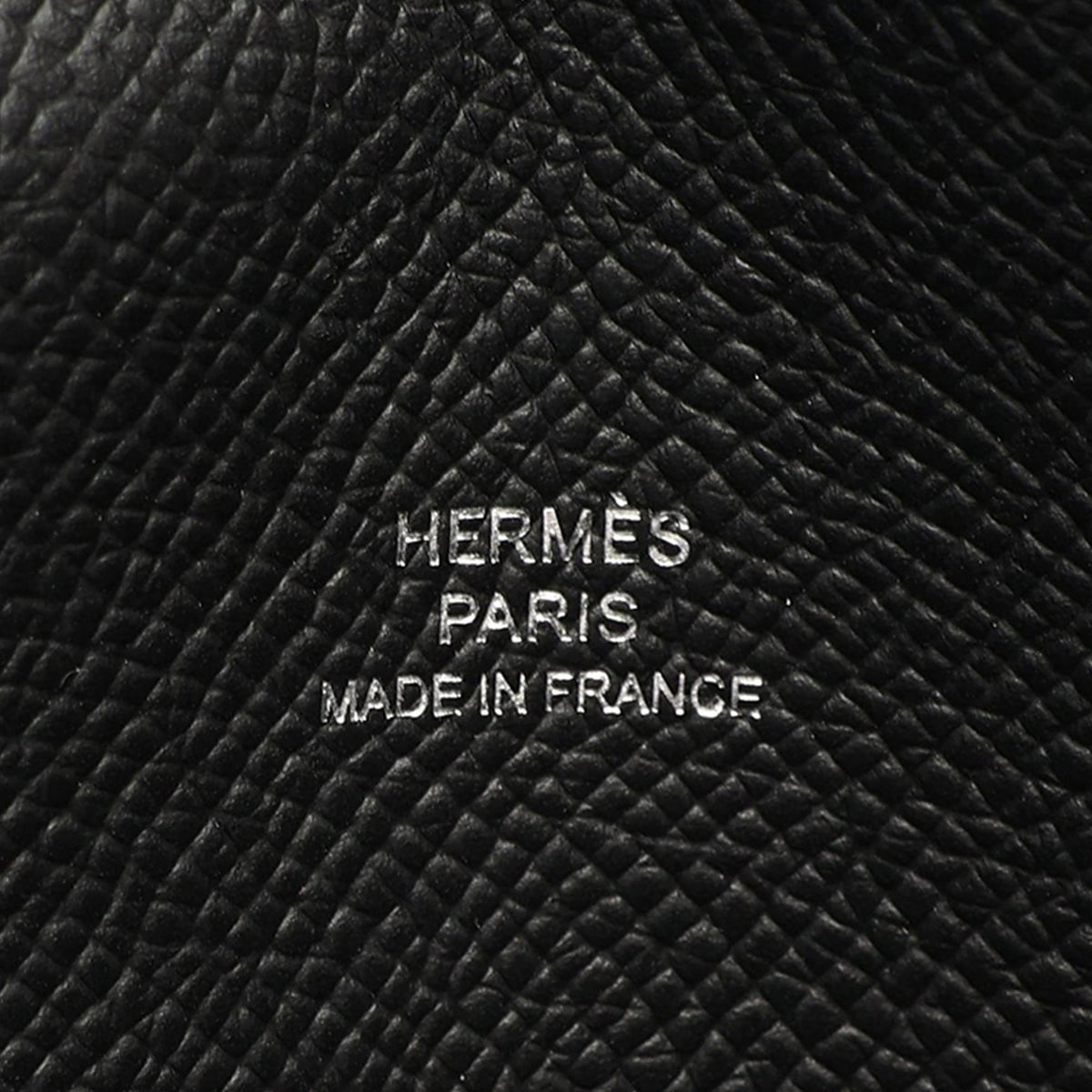 Hermès Epsom Hermesnap Wallet On Strap — Black