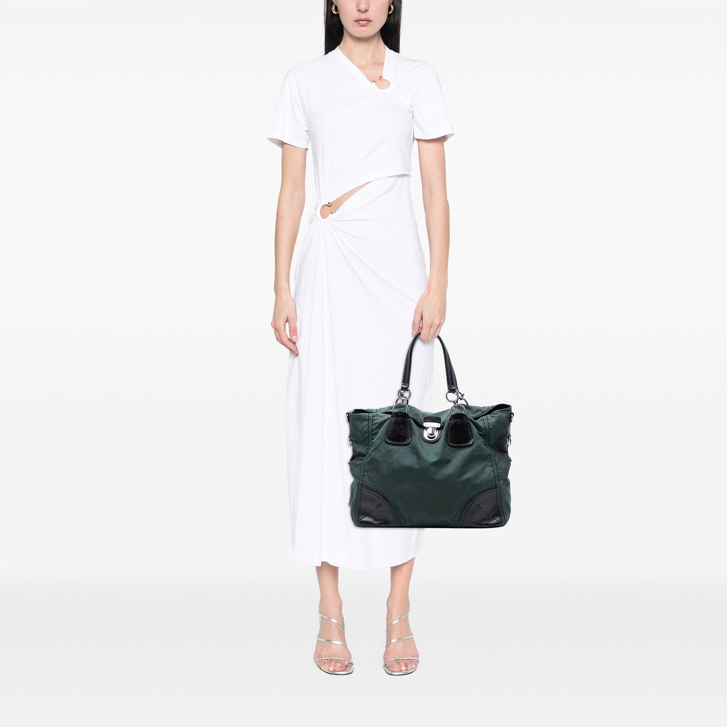 Tessuto Push Lock Convertible Tote