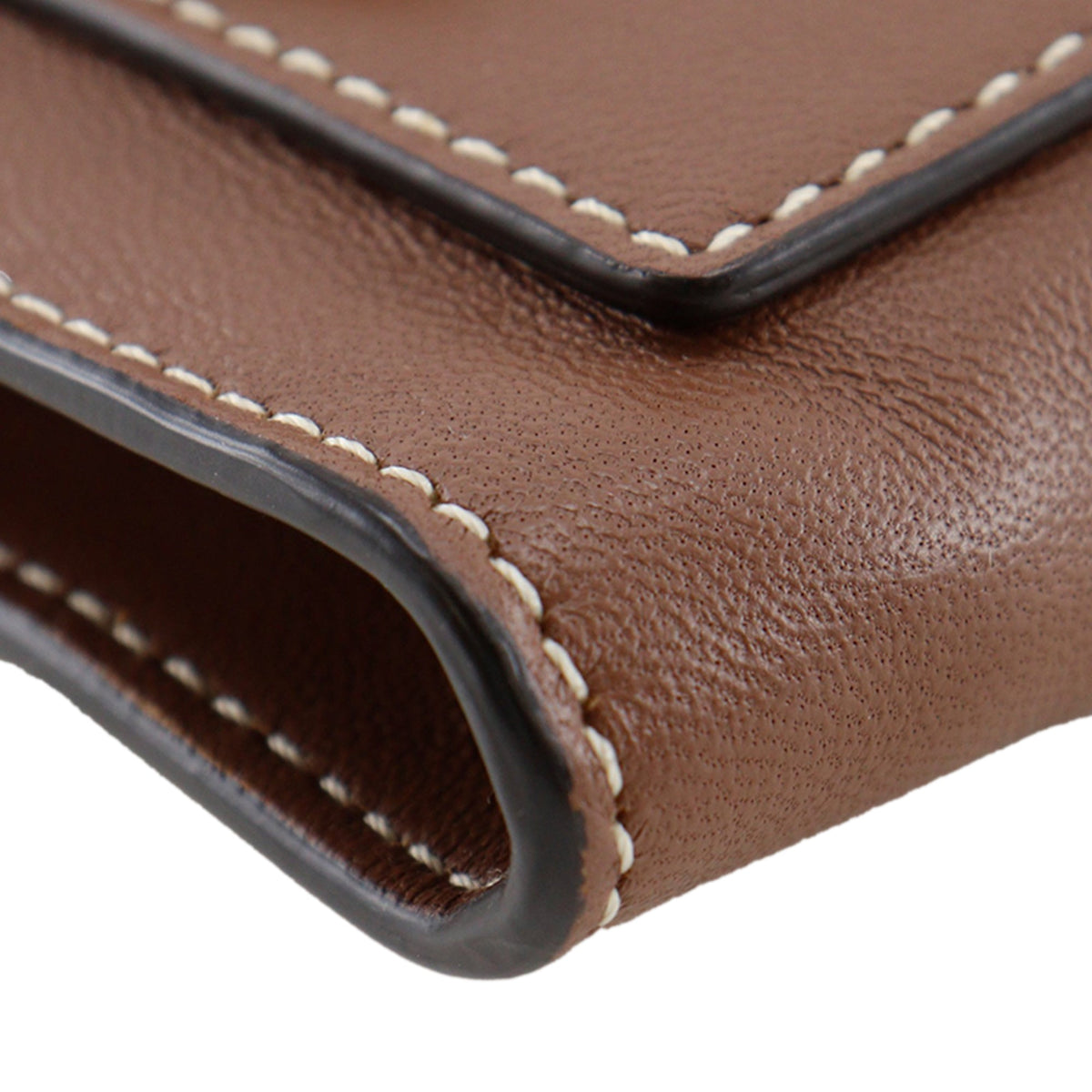 Burberry Calfskin Pocket Clutch with Strap
