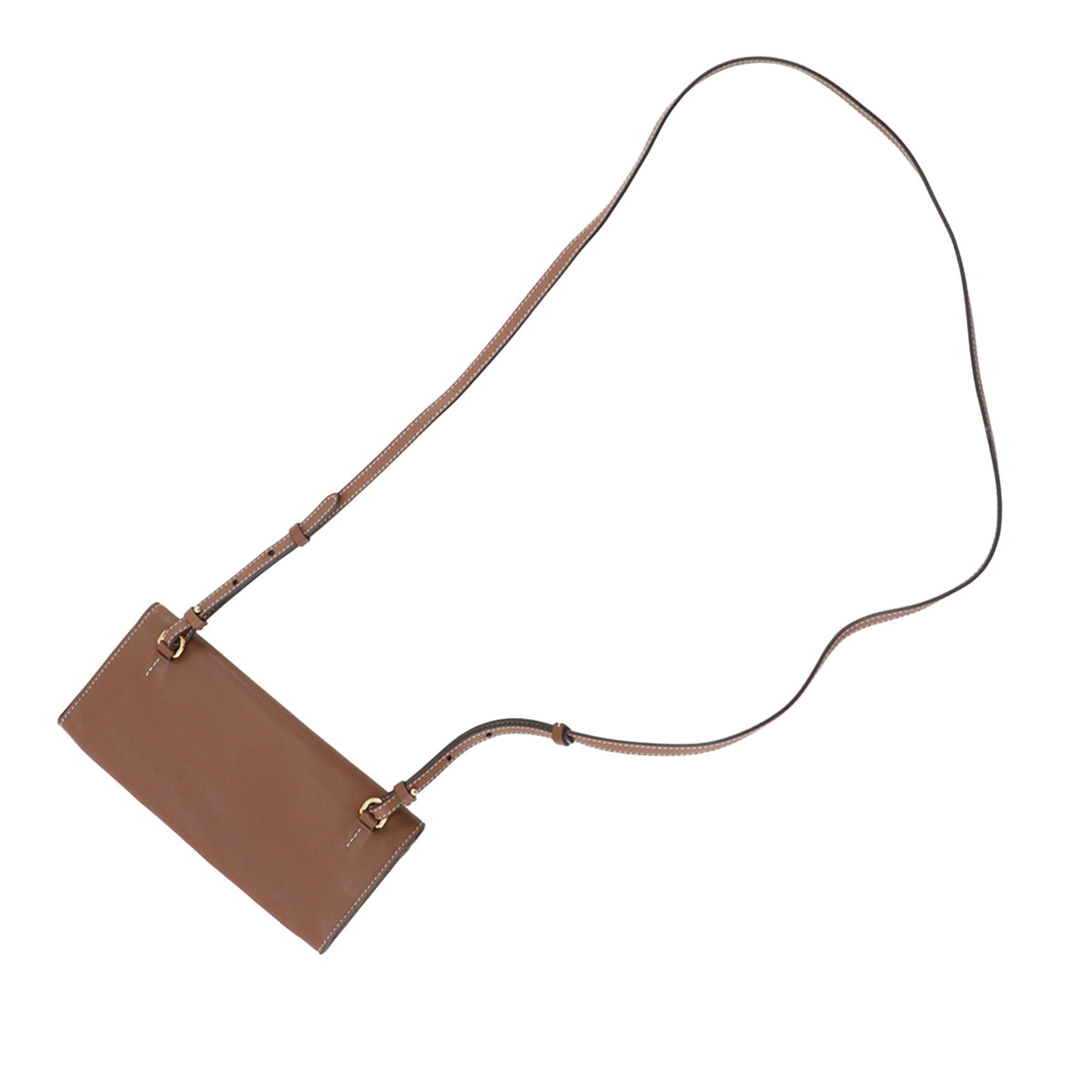 Burberry Calfskin Pocket Clutch with Strap