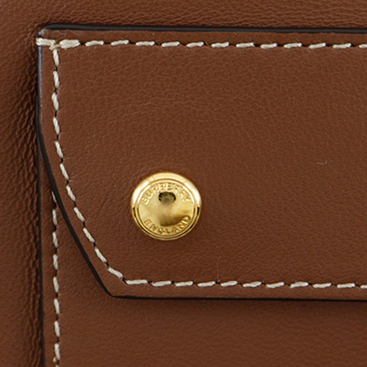 Burberry Calfskin Pocket Clutch with Strap