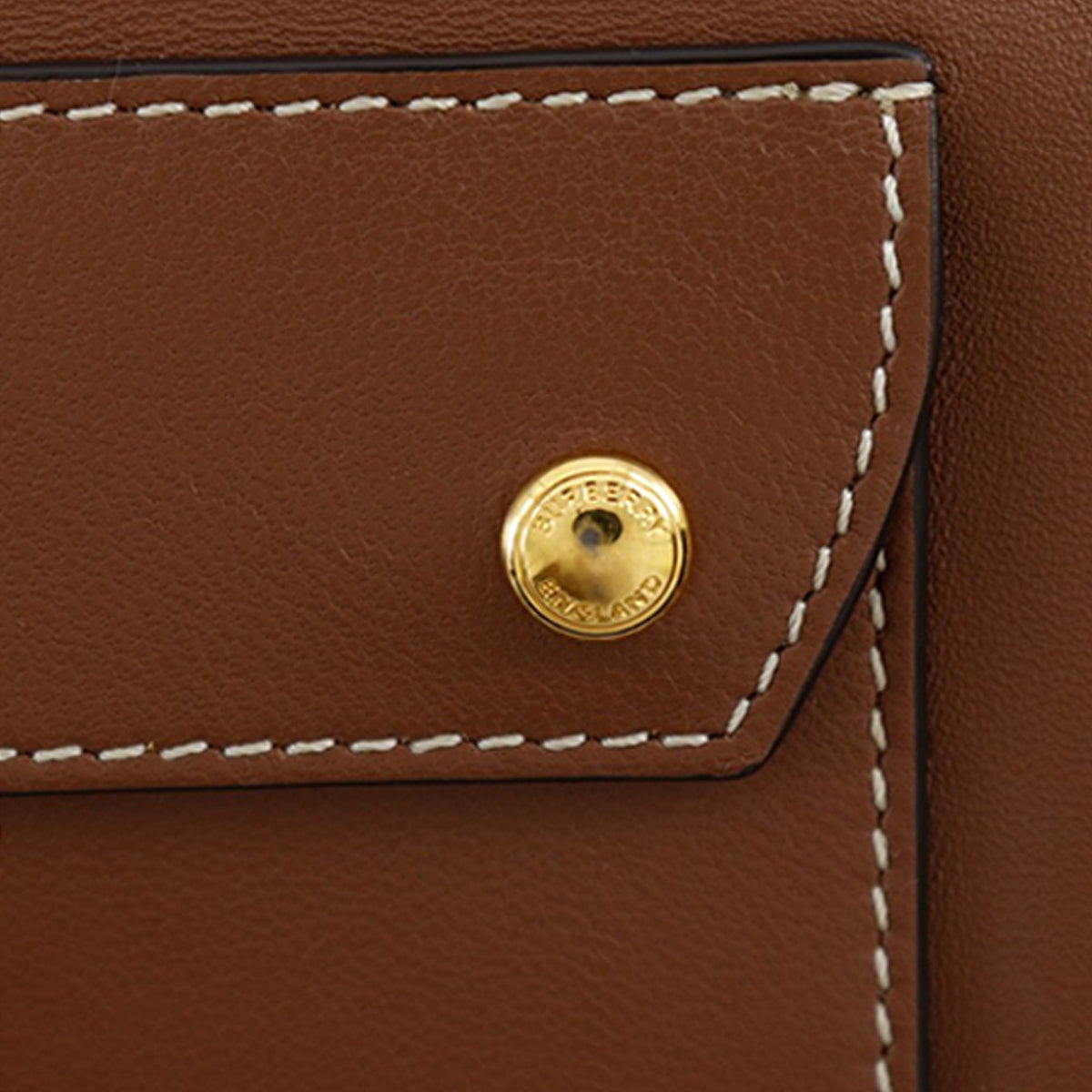Burberry Calfskin Pocket Clutch with Strap
