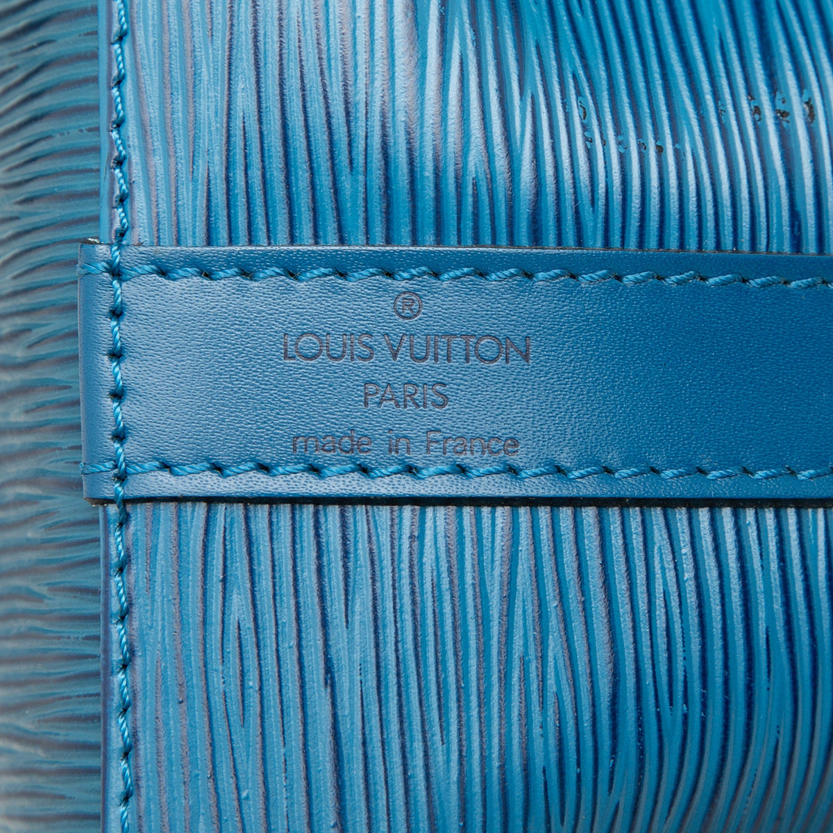 Louis Vuitton Epi Petit Noe — Blue