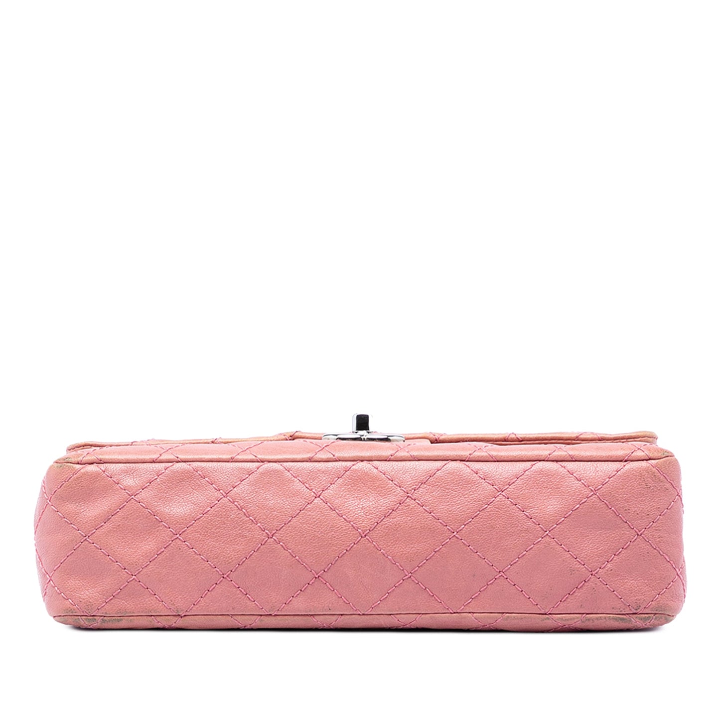 Chanel Medium Classic Washed Lambskin Bijoux Chain Double Flap