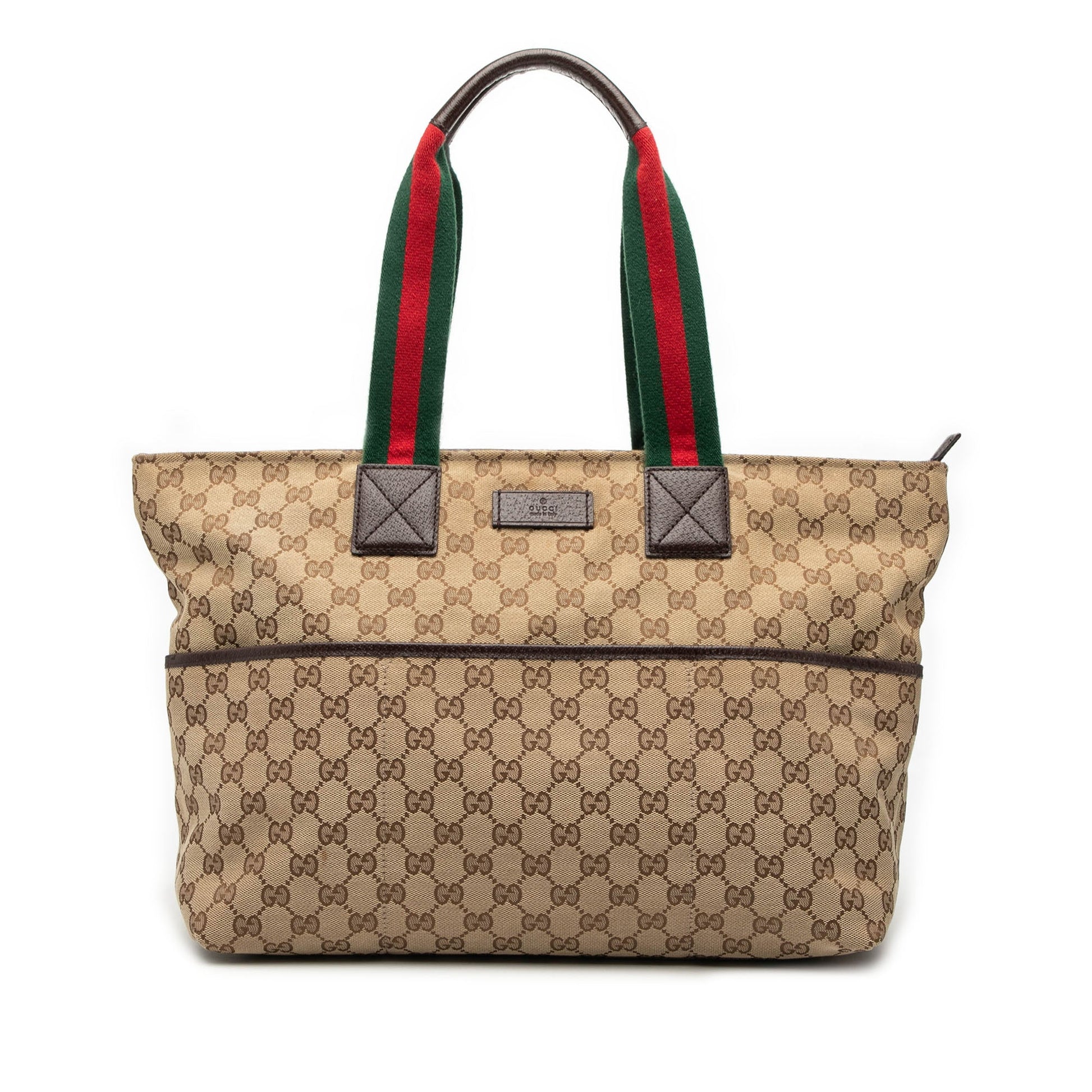 Gucci GG Canvas Web Tote