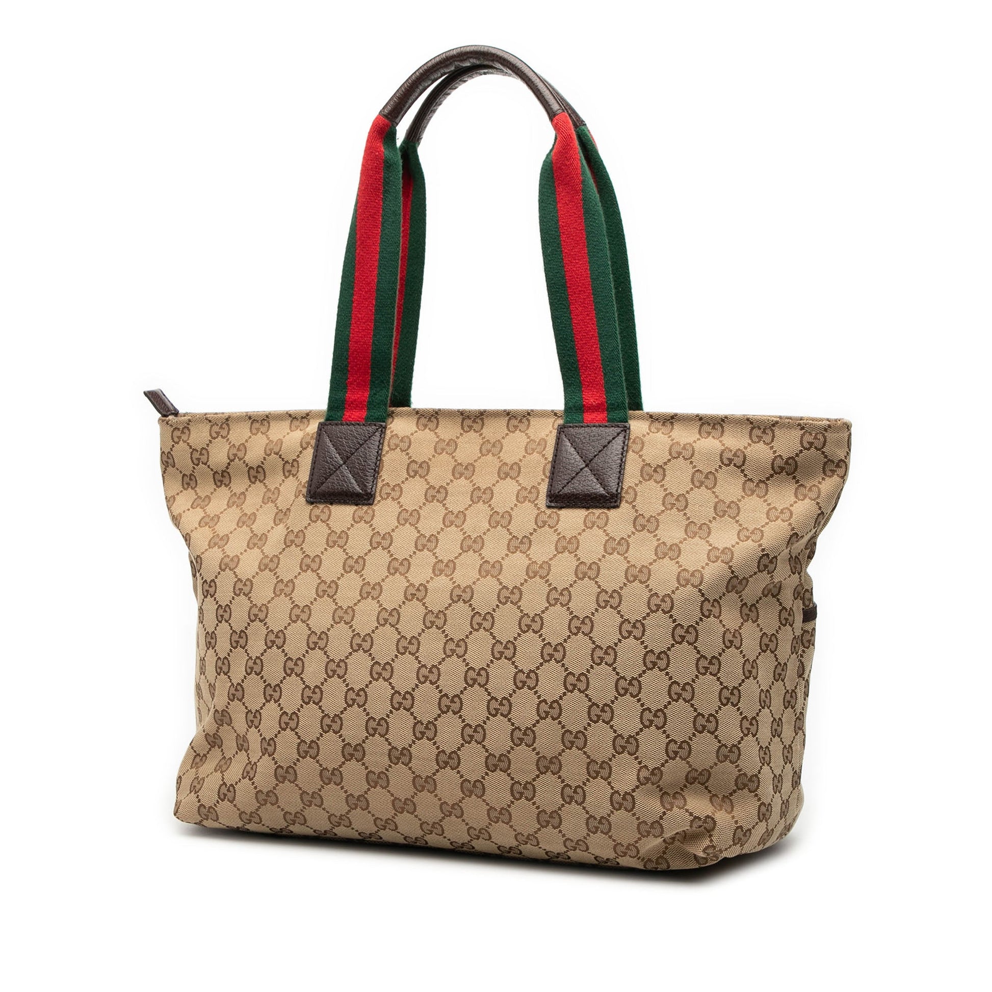 Gucci GG Canvas Web Tote