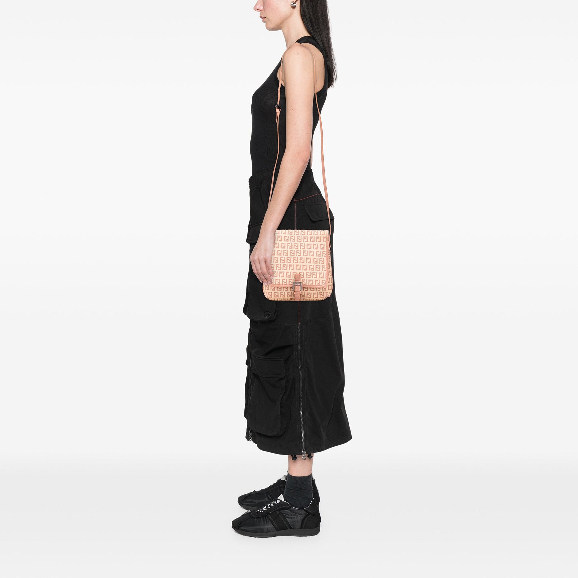 Fendi Zucchino Canvas Crossbody