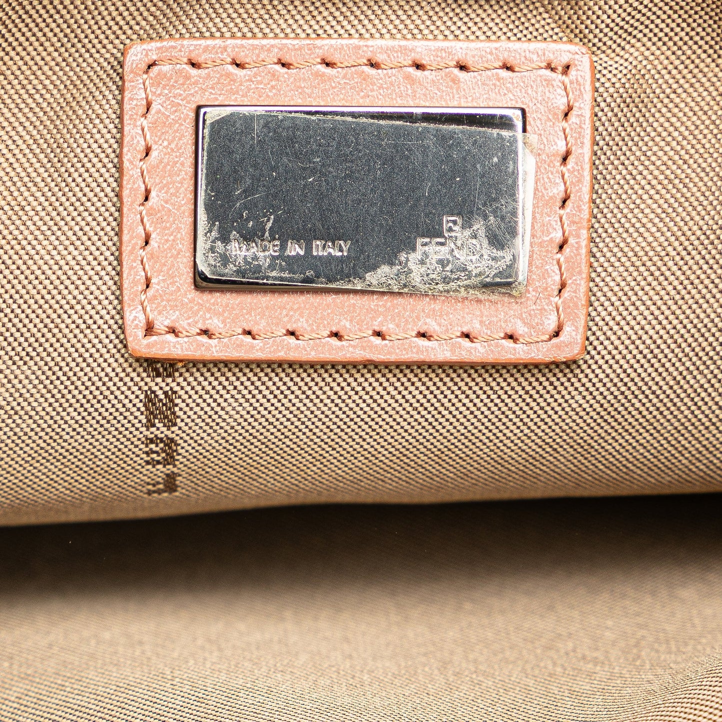 Fendi Zucchino Canvas Crossbody