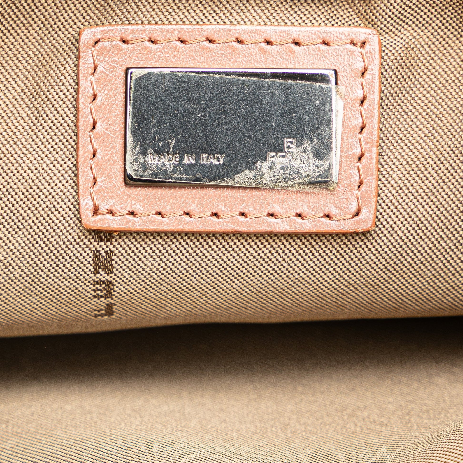 Fendi Zucchino Canvas Crossbody