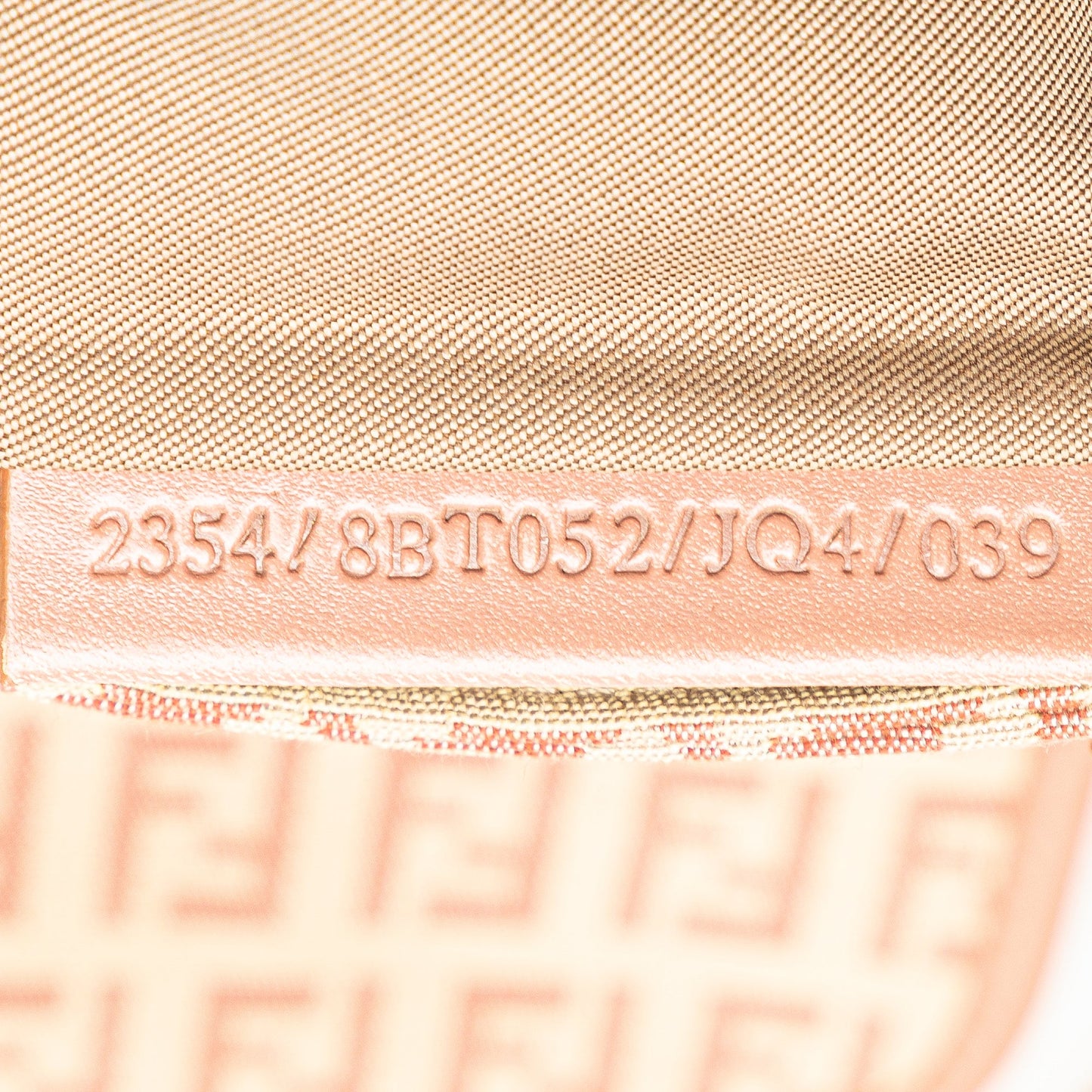 Fendi Zucchino Canvas Crossbody
