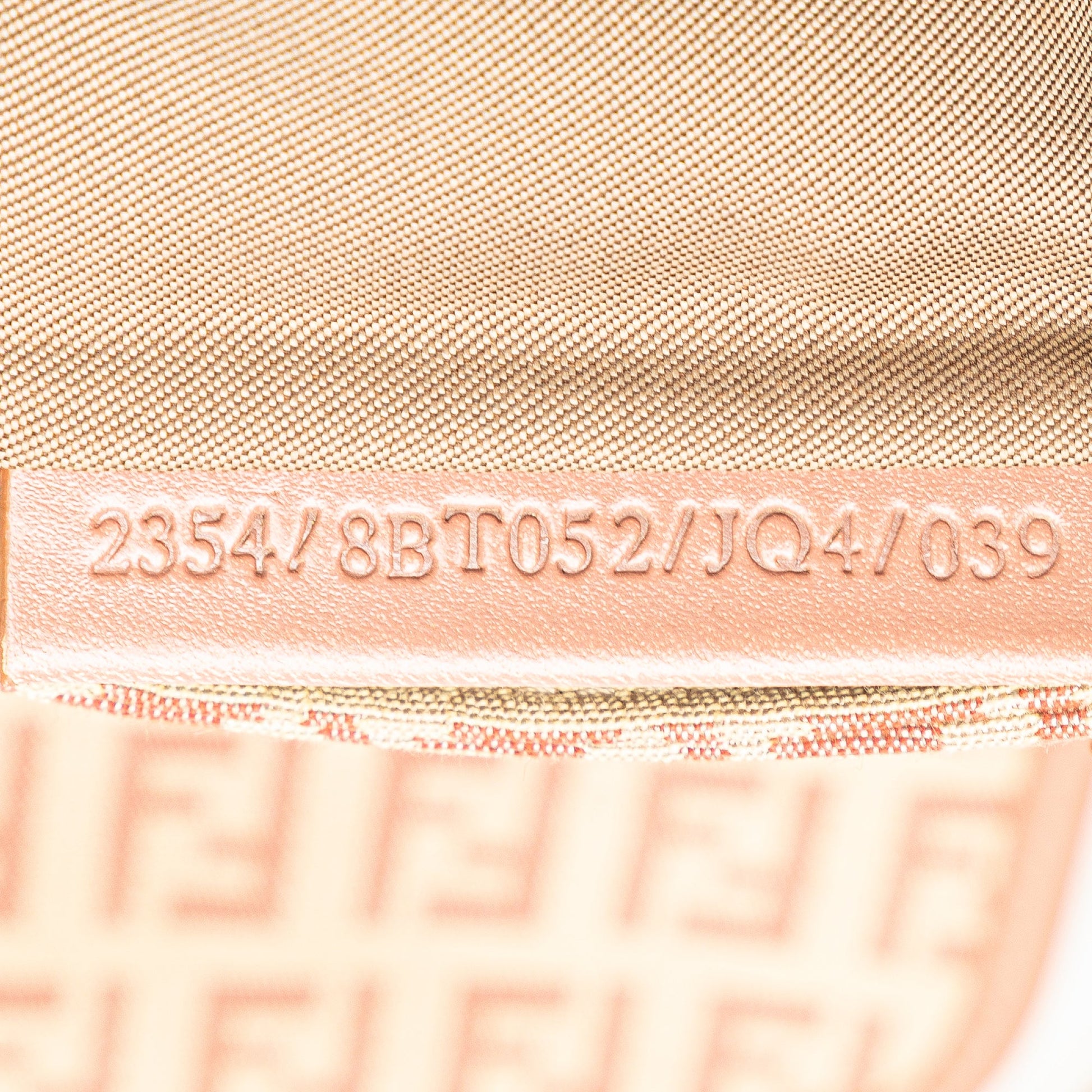 Fendi Zucchino Canvas Crossbody