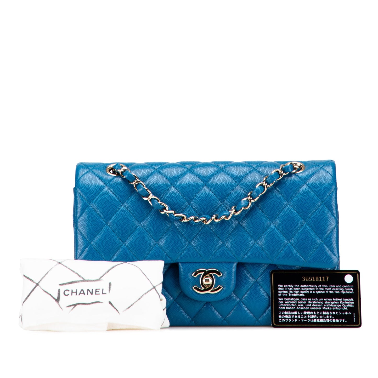 Chanel Medium Classic Caviar Double Flap
