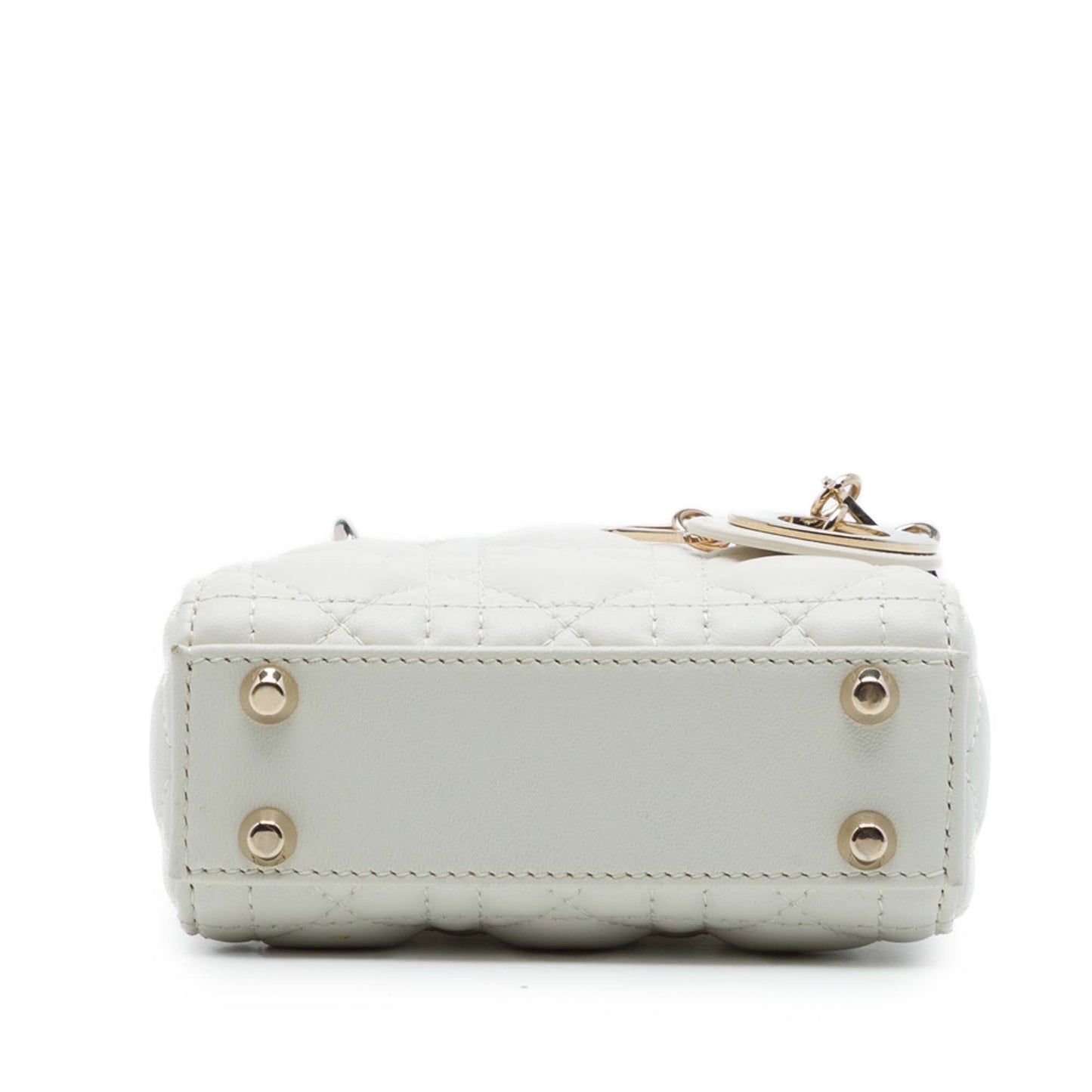 Dior Micro Lambskin Cannage Lady Dior
