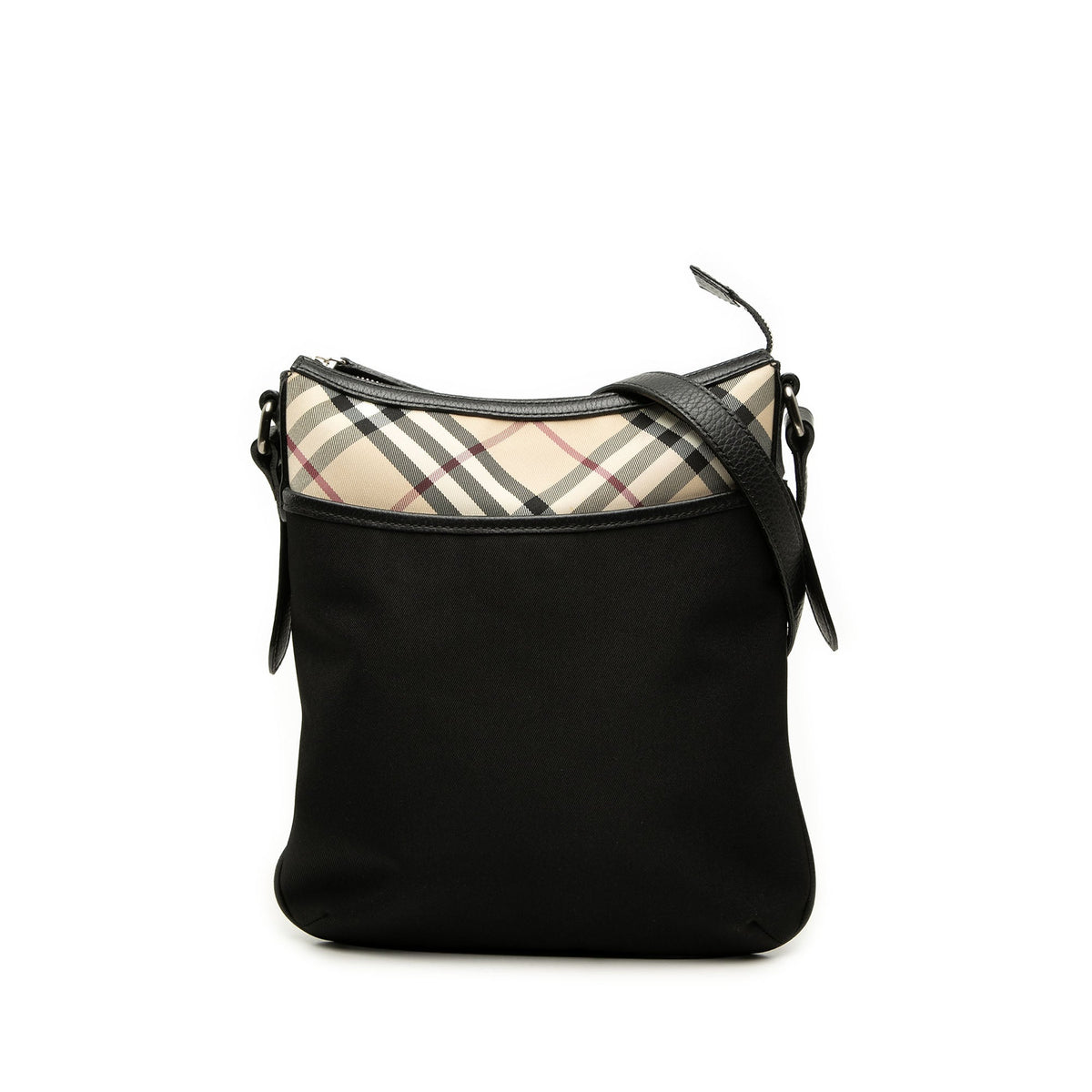 Burberry Nova Check Trimmed Nylon Crossbody