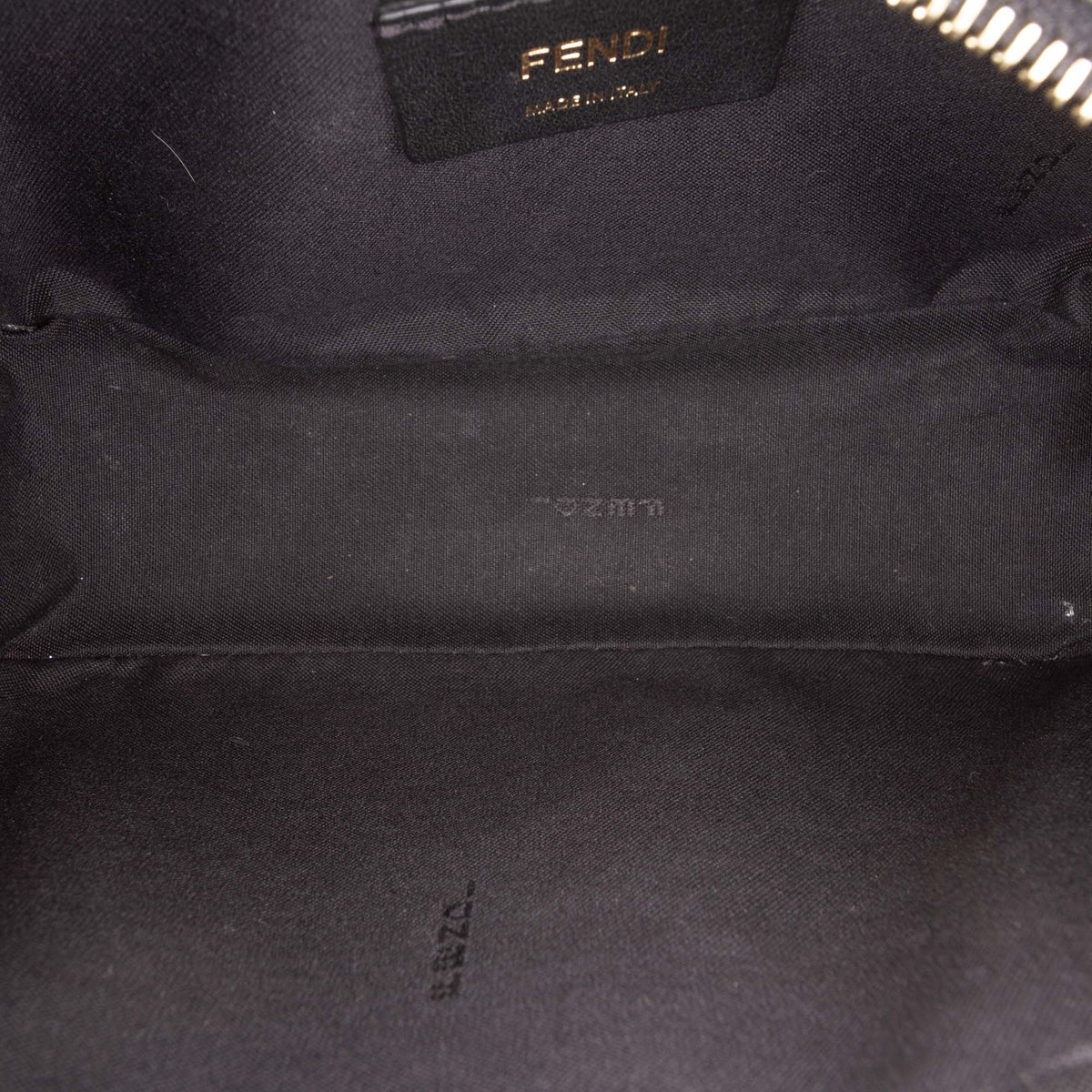 Fendi Mini Leather Stamp Patch 1974 Camera Bag