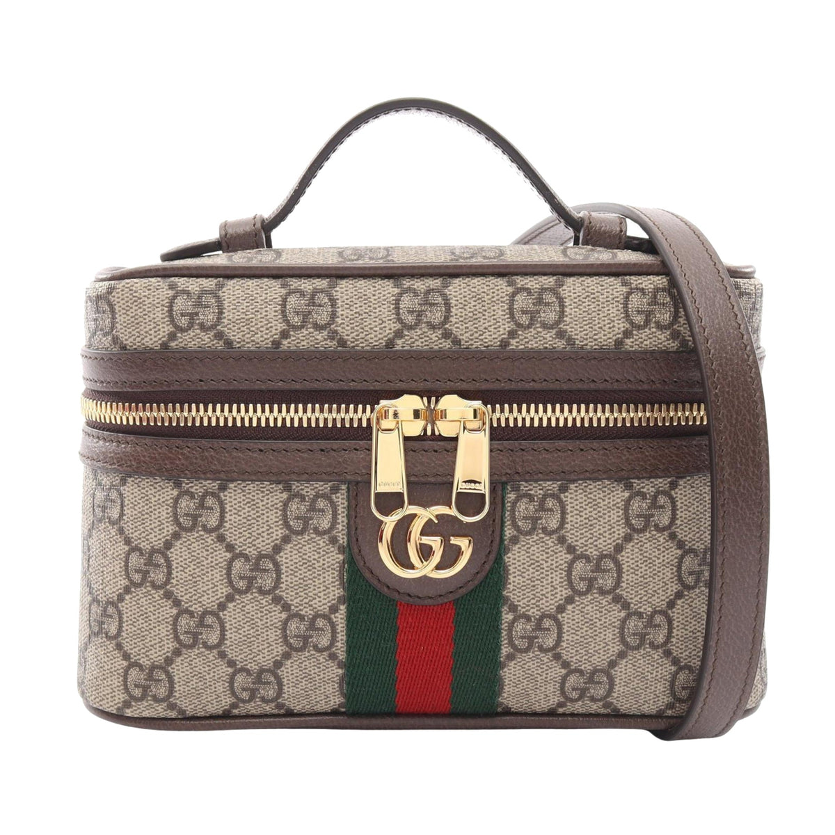 Gucci Small GG Supreme Web Ophidia Vanity Bag