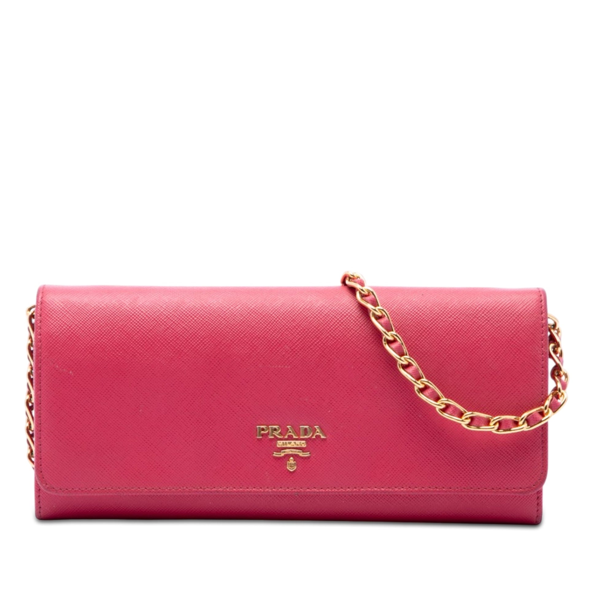 Prada Saffiano Wallet On Chain