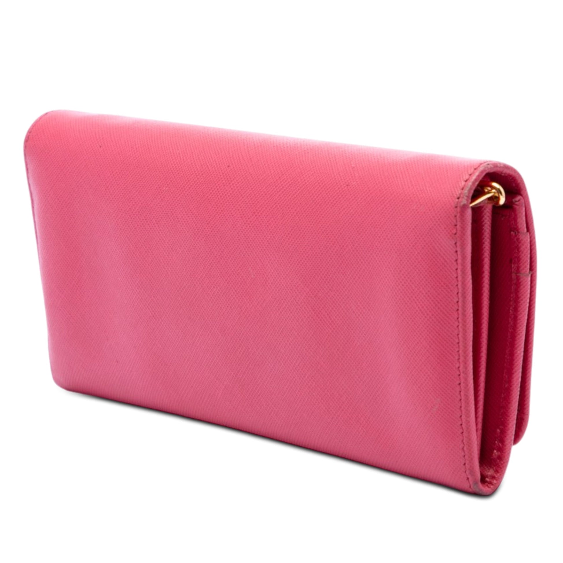 Prada Saffiano Wallet On Chain