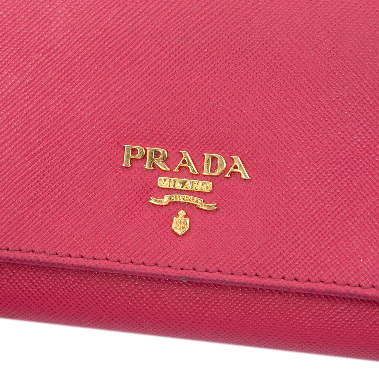 Prada Saffiano Wallet On Chain