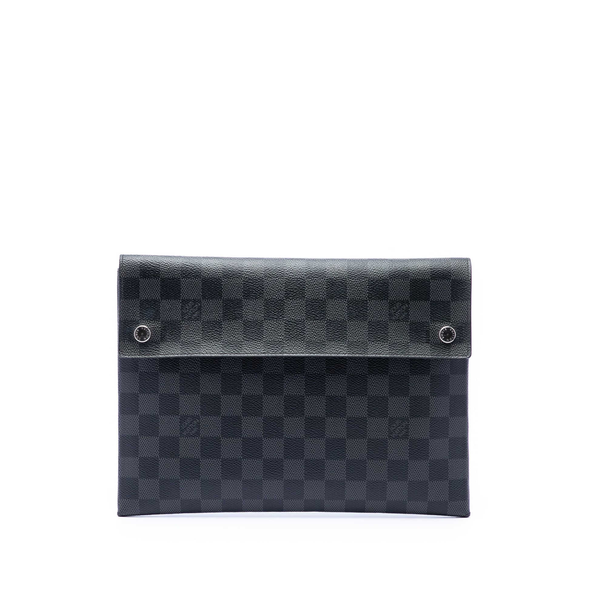 Louis Vuitton Damier Graphite Alpha Triple Pochette
