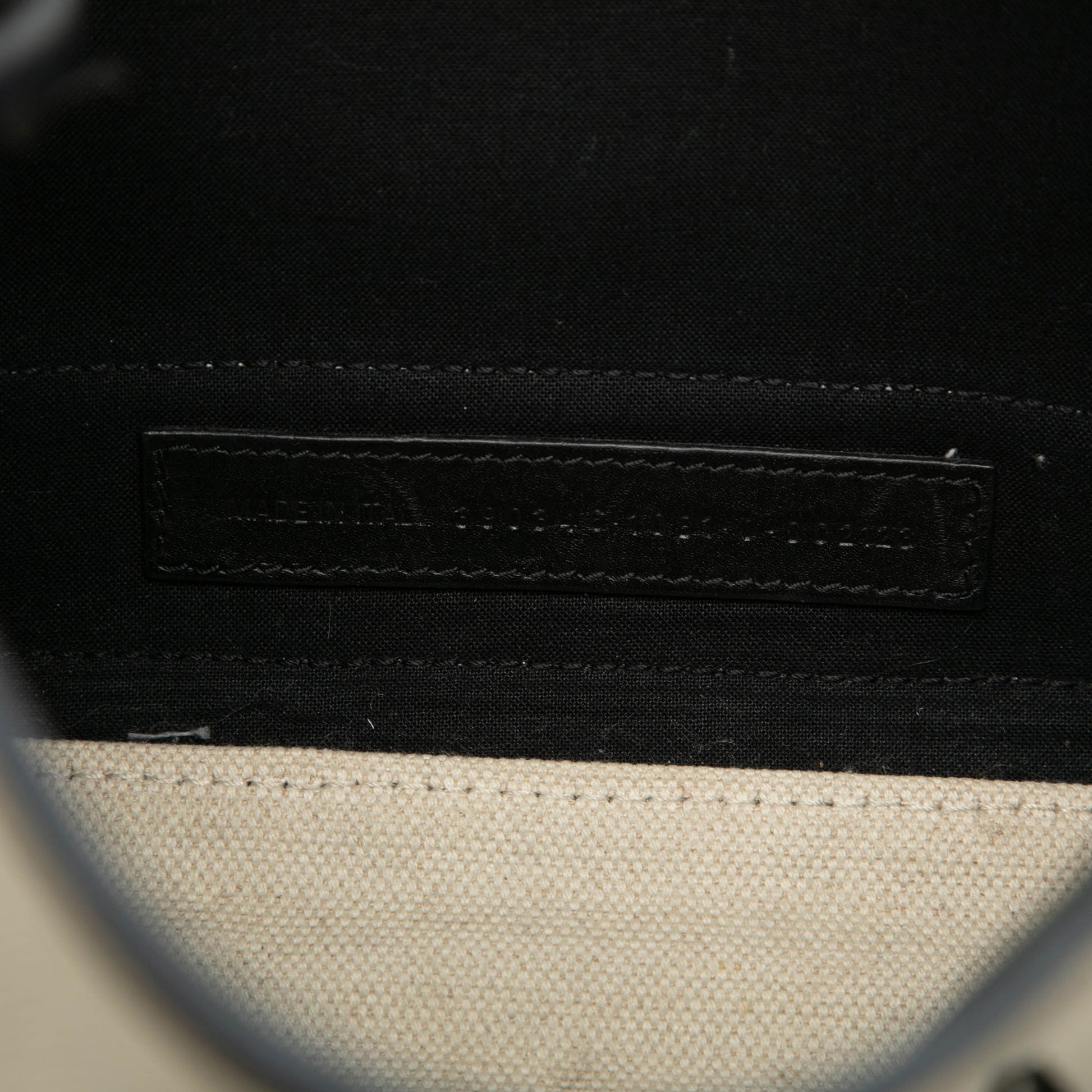 Balenciaga Canvas Navy Cabas XS