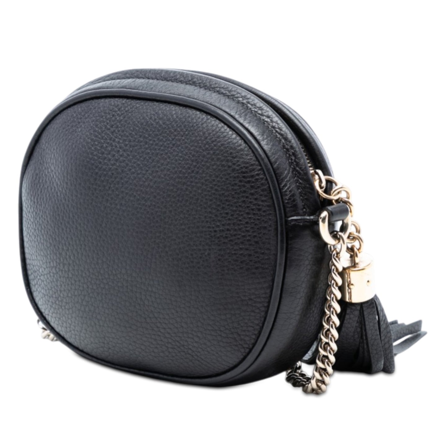Gucci Mini Pebbled Calfskin Soho Chain Crossbody