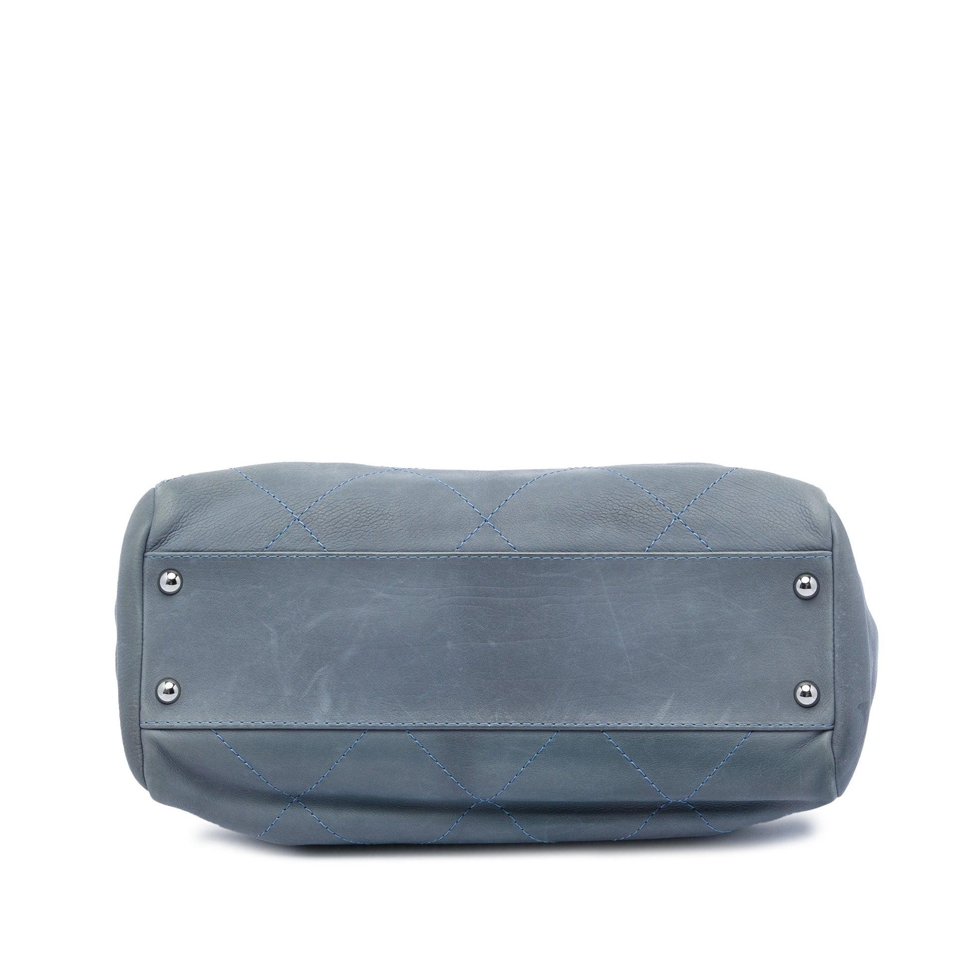 Chanel Quilted Calfskin Hamptons Accordion Flap