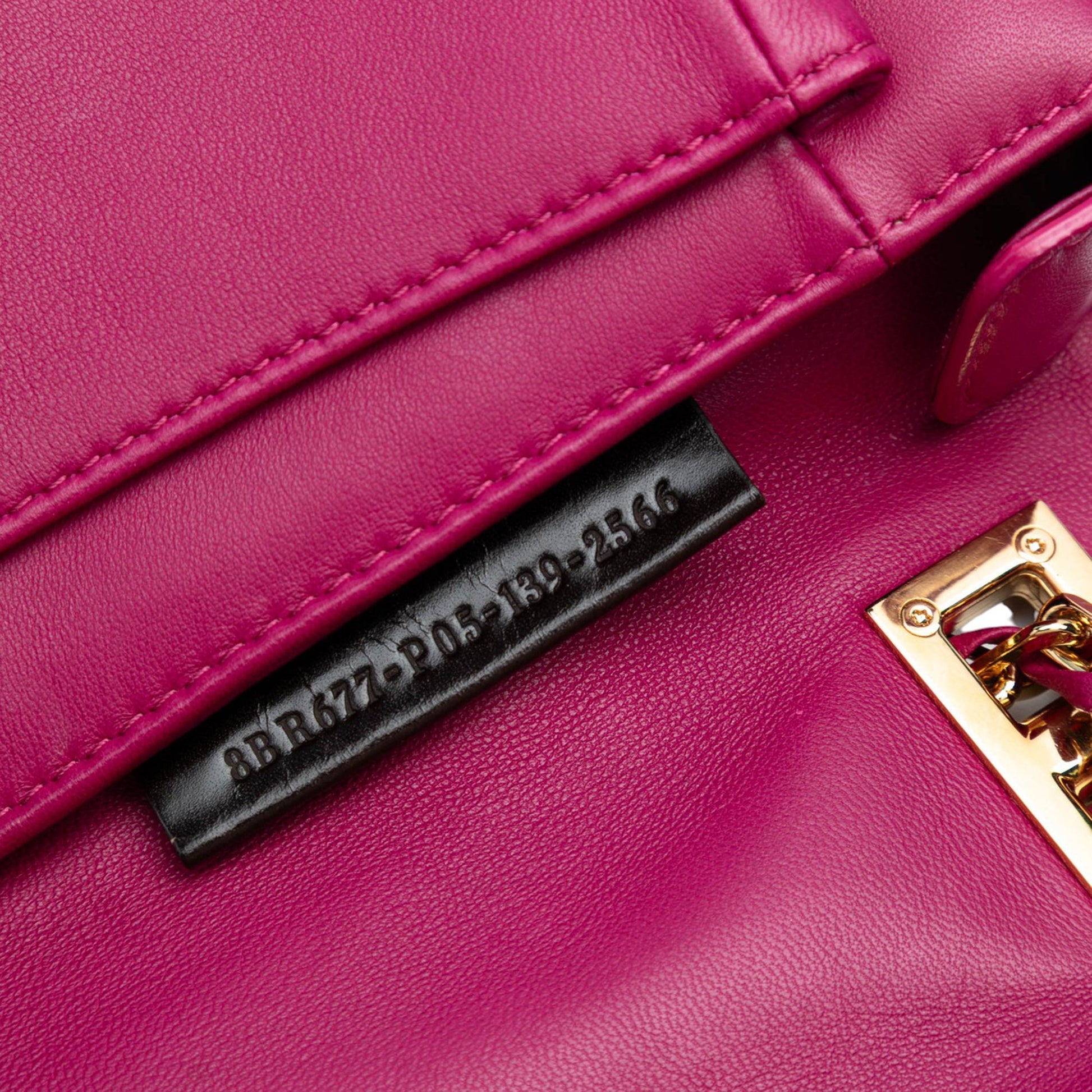 Fendi Nappa Be Baguette Crossbody